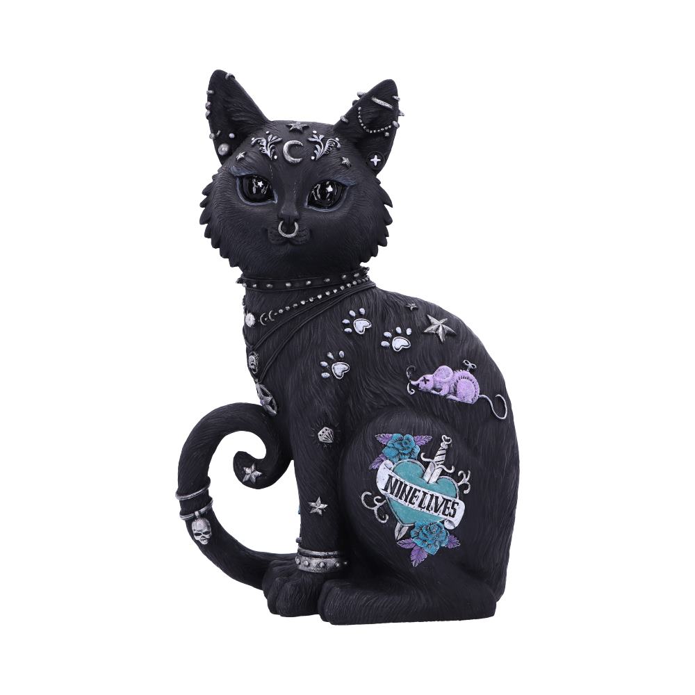Nine Lives Cat Figurine 22cm 1