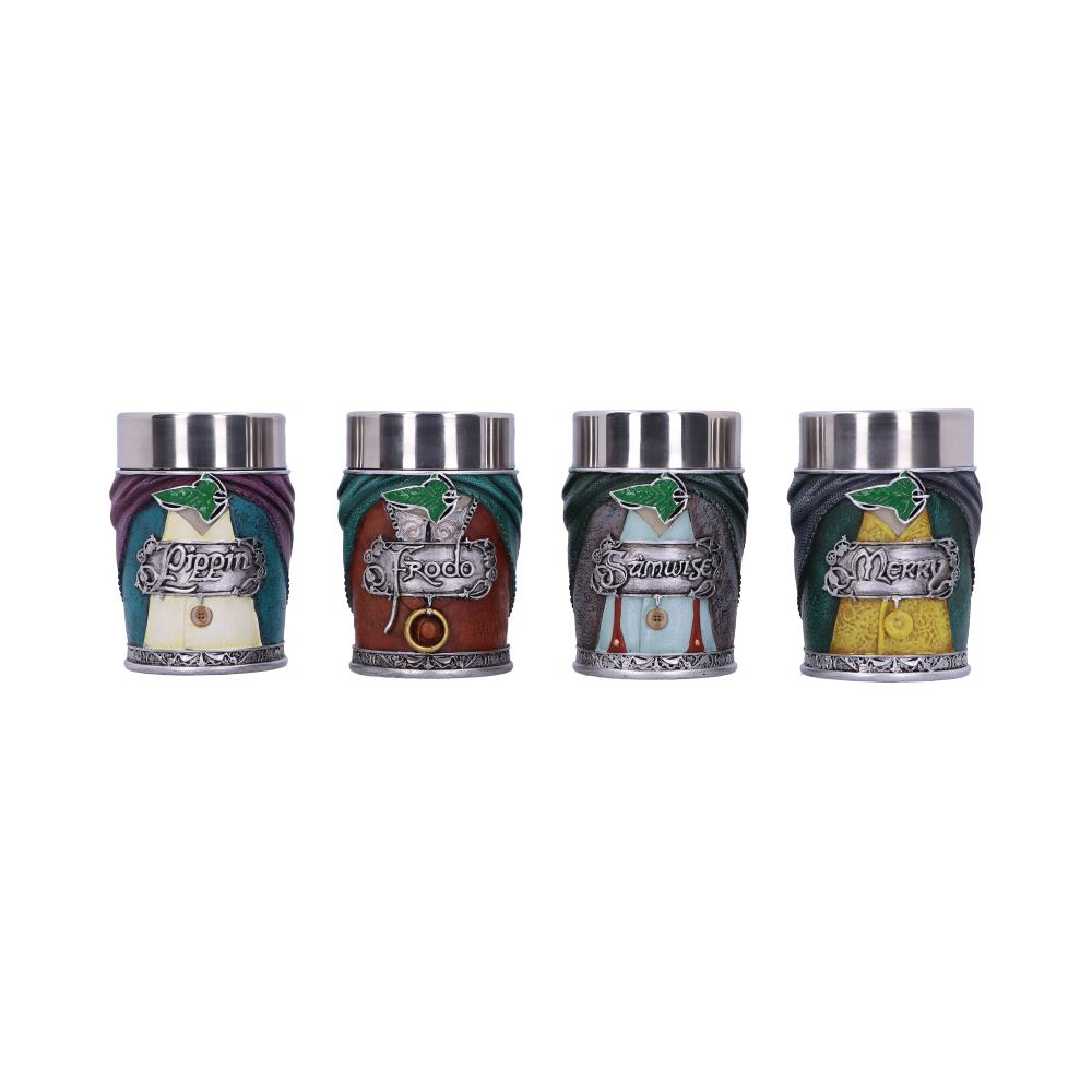 Lord of the Rings Hobbit Shot Glass Set Officially Licensed 2