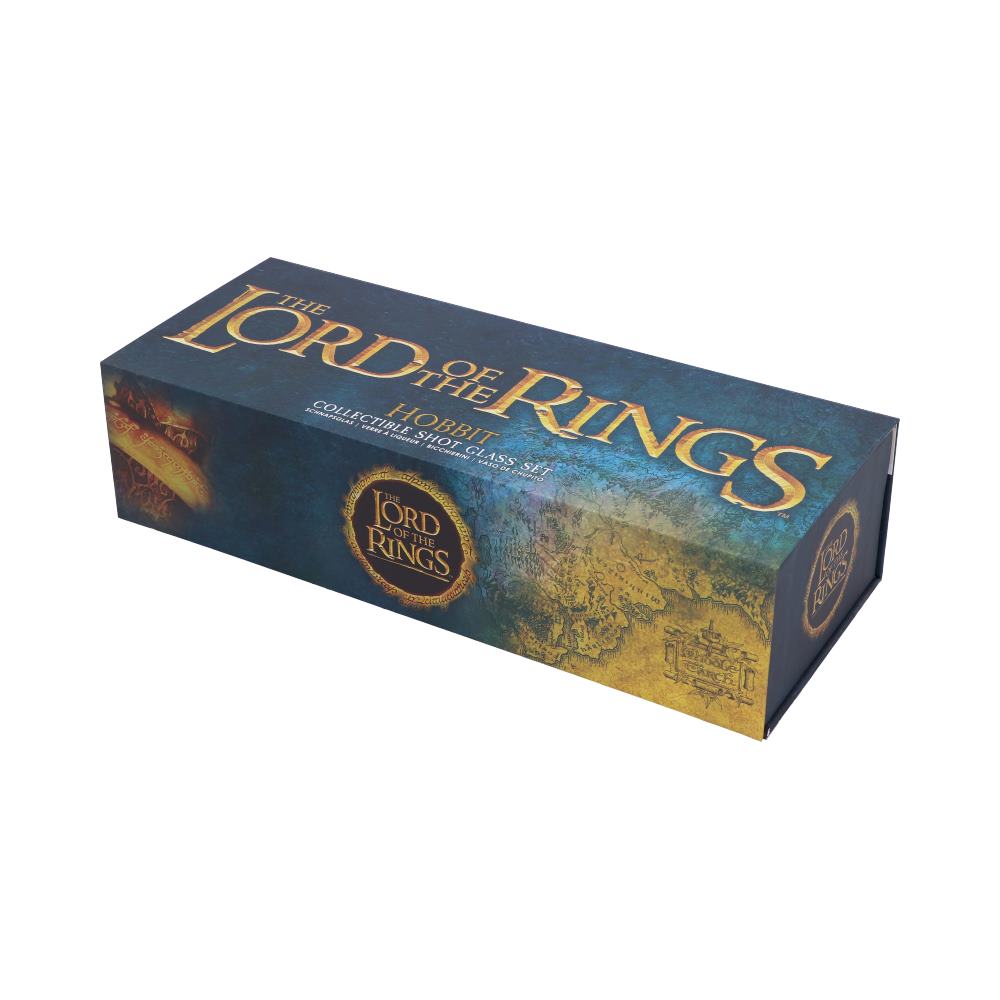Lord of the Rings Hobbit Shot Glass Set Officially Licensed 11