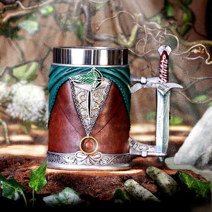 Lord of the Rings Frodo Tankard 15.5cm Officially Licensed Drinking Cup 8