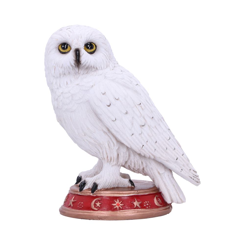 Wizards Familiar White Owl Figurine 10cm Hedgewig 1