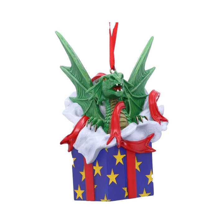 Surprise Gift Hanging Ornament 12.5cm by Anne Stokes