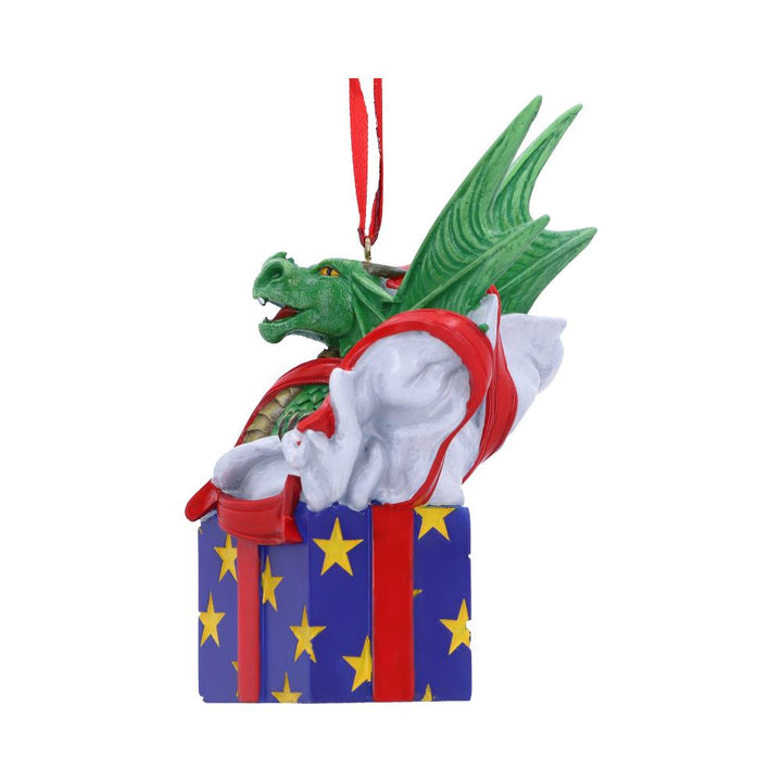 Surprise Gift Hanging Ornament 12.5cm by Anne Stokes