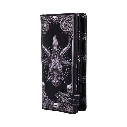 Baphomet Embossed Purse 18.5cm Gothic Wallet 2