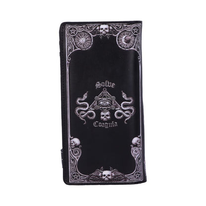 Baphomet Embossed Purse 18.5cm Gothic Wallet 3