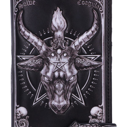 Baphomet Embossed Purse 18.5cm Gothic Wallet 6