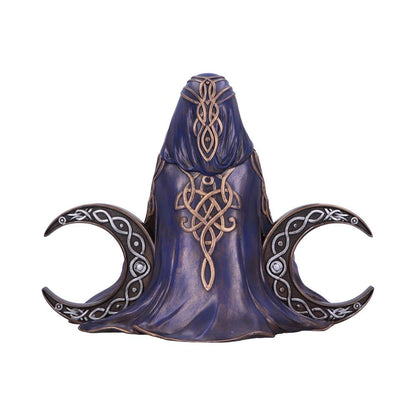 Triple Moon Goddess Bronze Statue 36cm 3