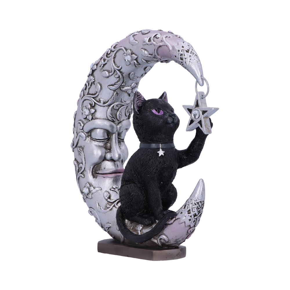 Luna Companion Moon and Cat Ornament 18.8cm 2