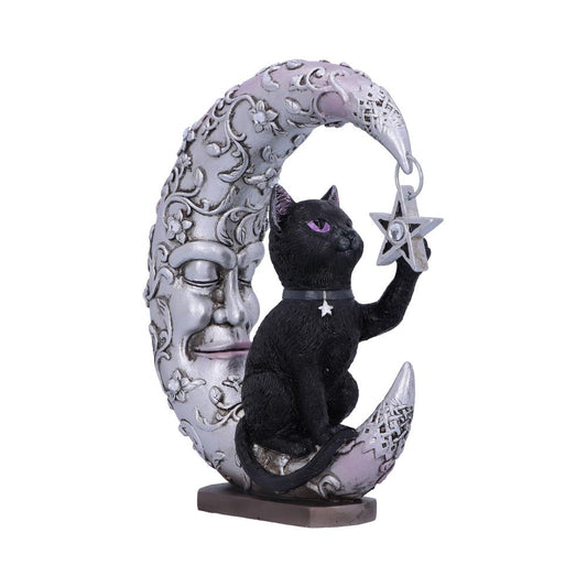 Luna Companion Moon and Cat Ornament 18.8cm 2