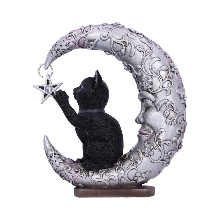 Luna Companion Moon and Cat Ornament 18.8cm