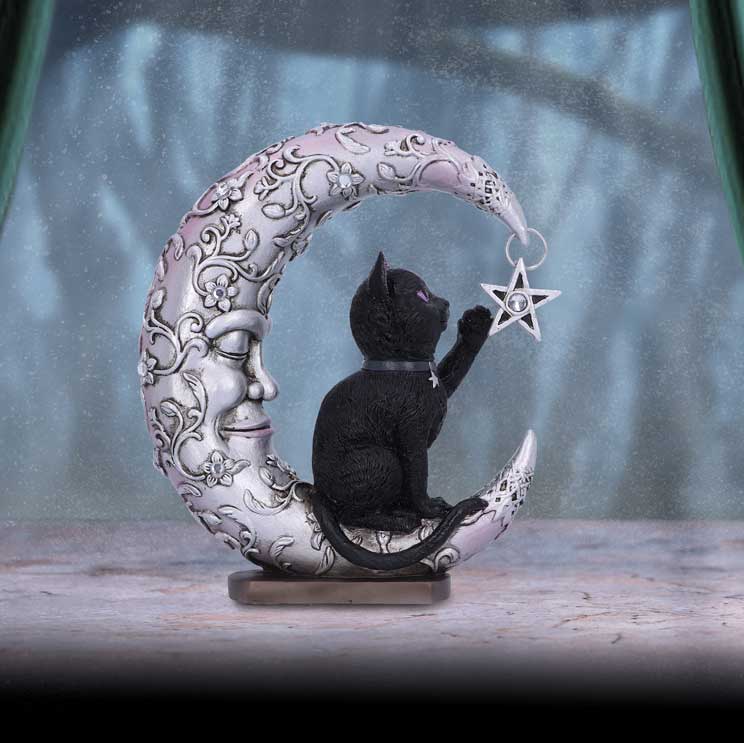 Luna Companion Moon and Cat Ornament 18.8cm 7