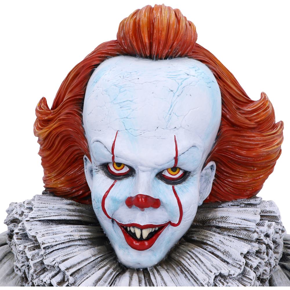 IT Pennywise Bust 30cm Horror Clown Statue 5