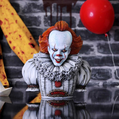 IT Pennywise Bust 30cm Horror Clown Statue 9