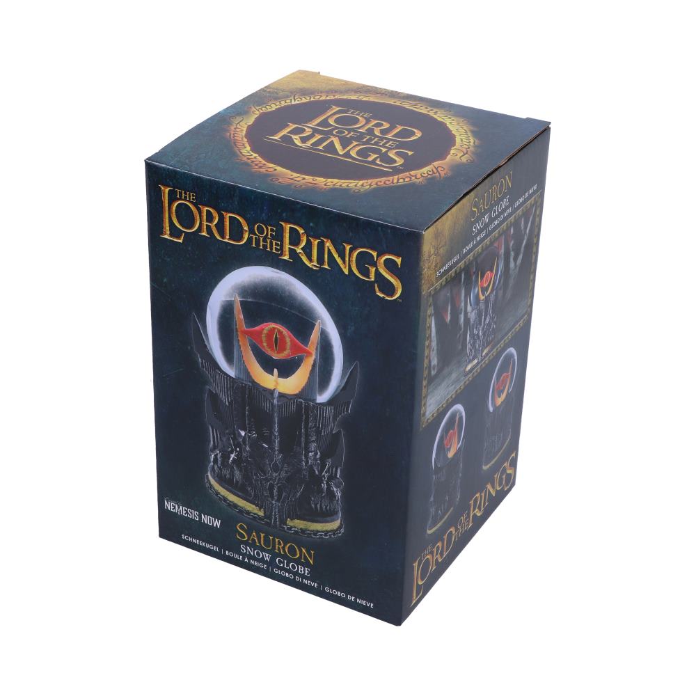 Lord of the Rings Sauron Snow Globe 18cm Officially Licensed 7