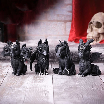 Diabarkus Occult Cerberus Figurine 10.5cm Hand Painted 8