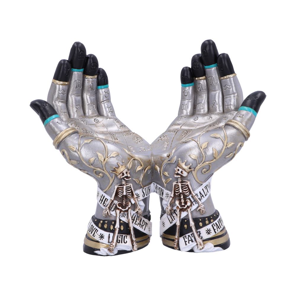 Hands of the Future Palmistry Crystal Ball Holder 20cm 1