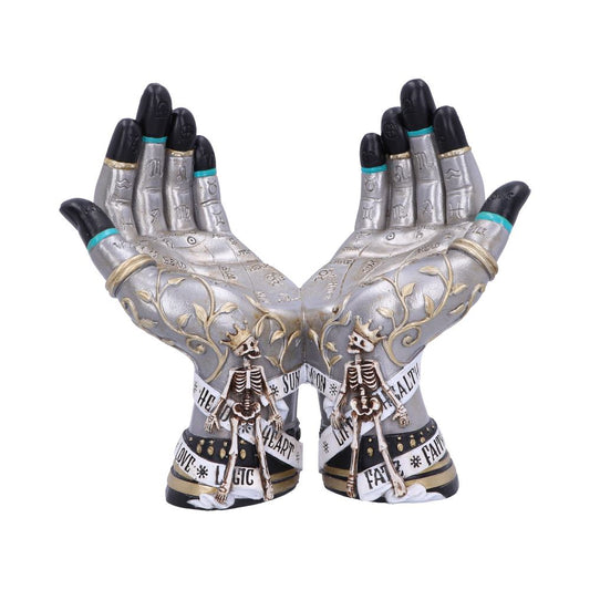 Hands of the Future Palmistry Crystal Ball Holder 20cm 1