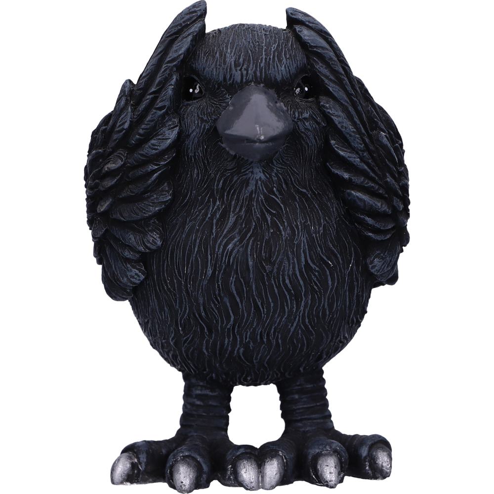 Three Wise Ravens Figurines 8.7cm 5