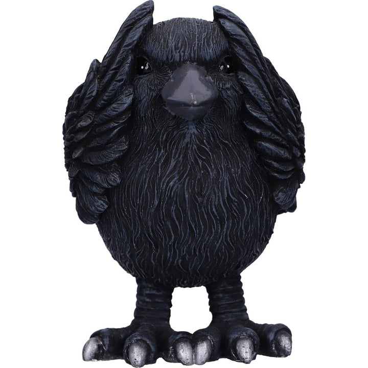 Three Wise Ravens Figurines 8.7cm 5