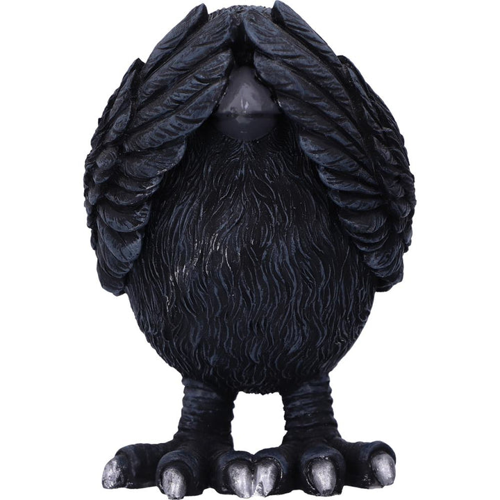 Three Wise Ravens Figurines 8.7cm 6