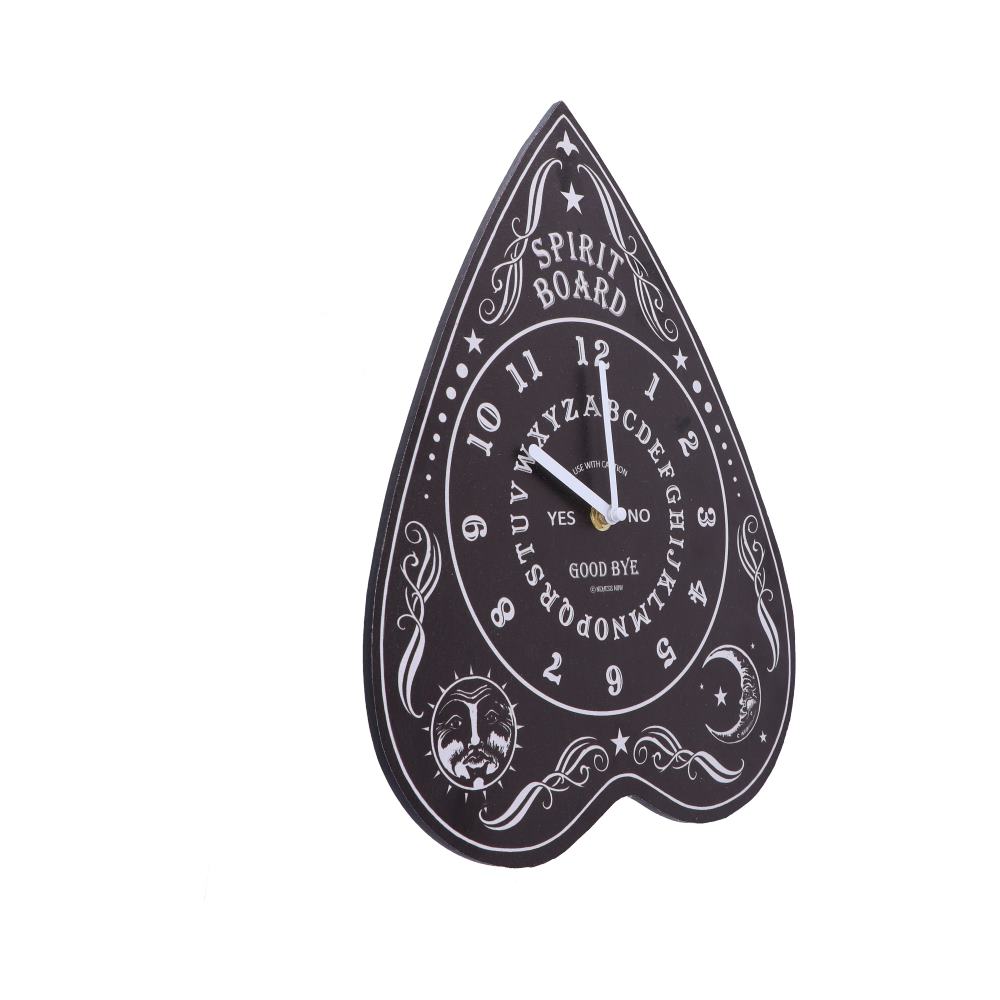 Spirit Board Clock 34cm Wooden 4