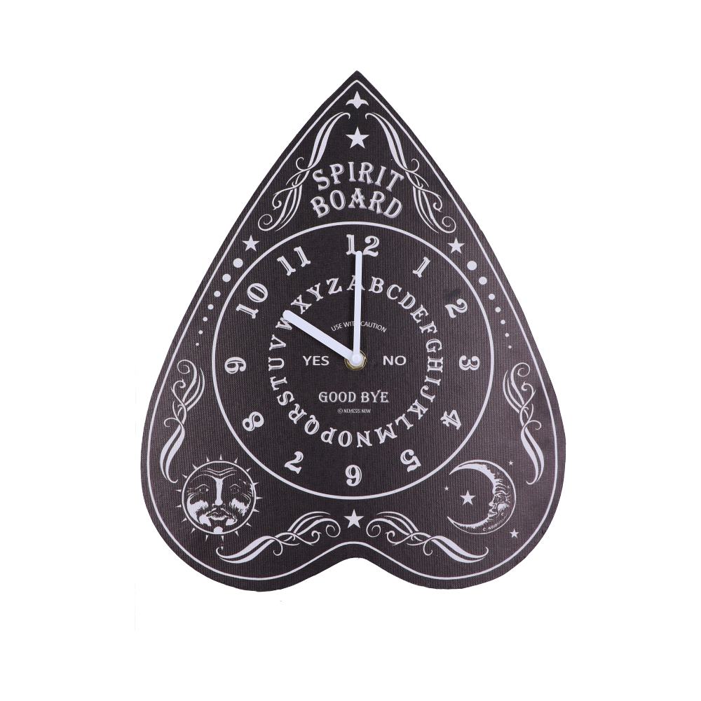 Spirit Board Clock 34cm Wooden 1