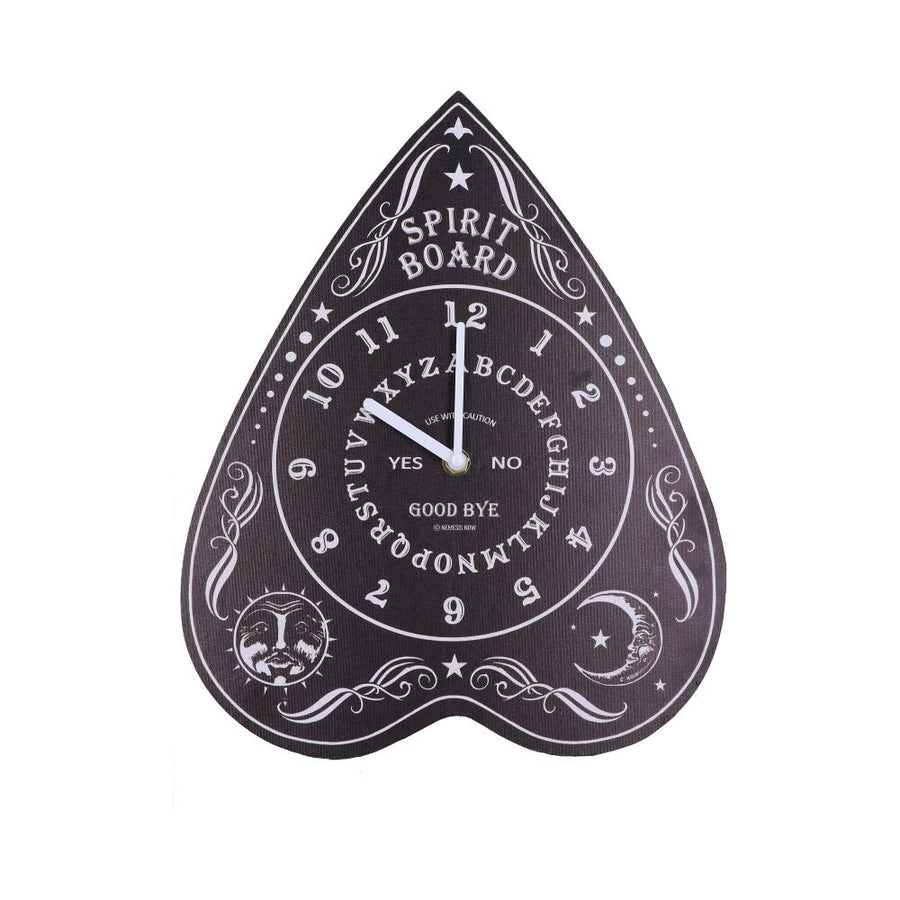 Spirit Board Clock 34cm Wooden 1