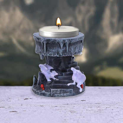 Anne Stokes Dragon Mage Tea Light Candle Holder 6cm 7