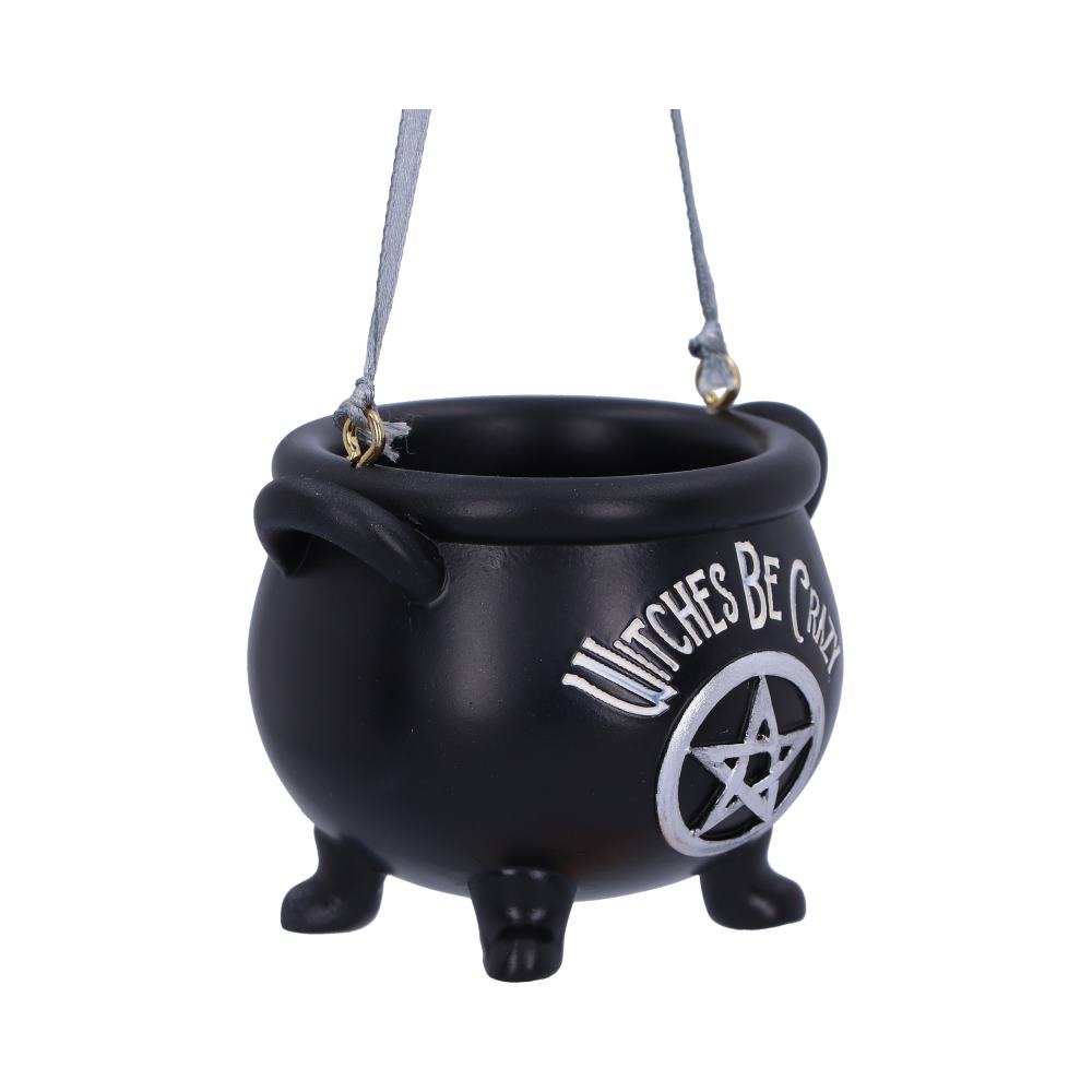Witches Be Crazy Hanging Ornament 6.1cm 4