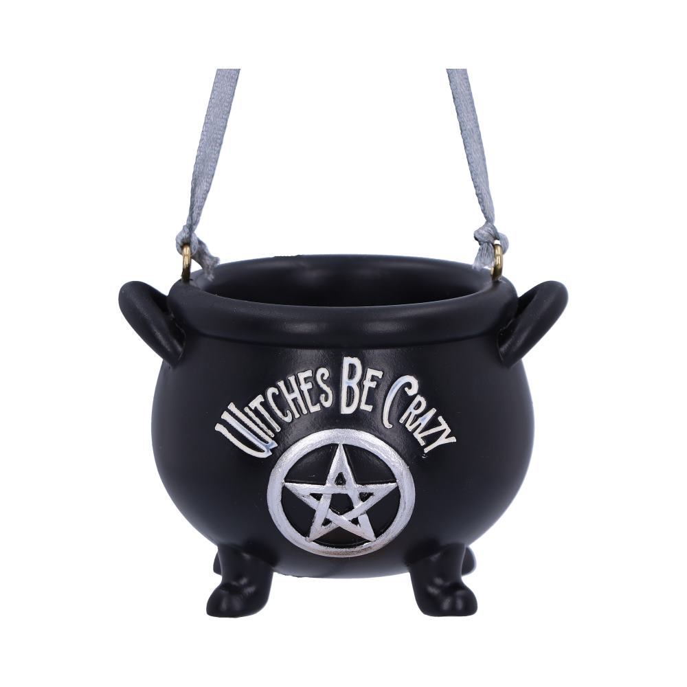 Witches Be Crazy Hanging Ornament 6.1cm 1