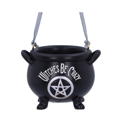 Witches Be Crazy Hanging Ornament 6.1cm 1