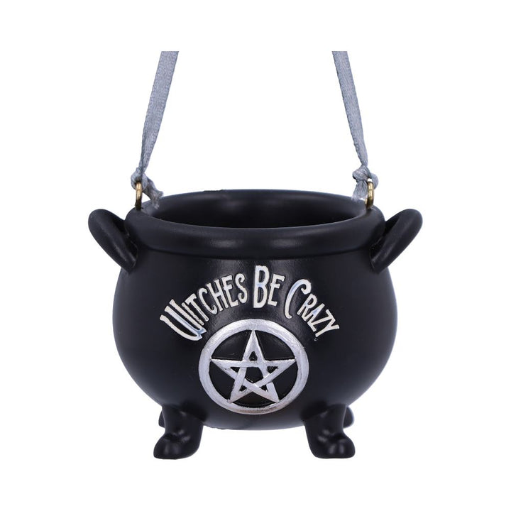 Witches Be Crazy Hanging Ornament 6.1cm 1