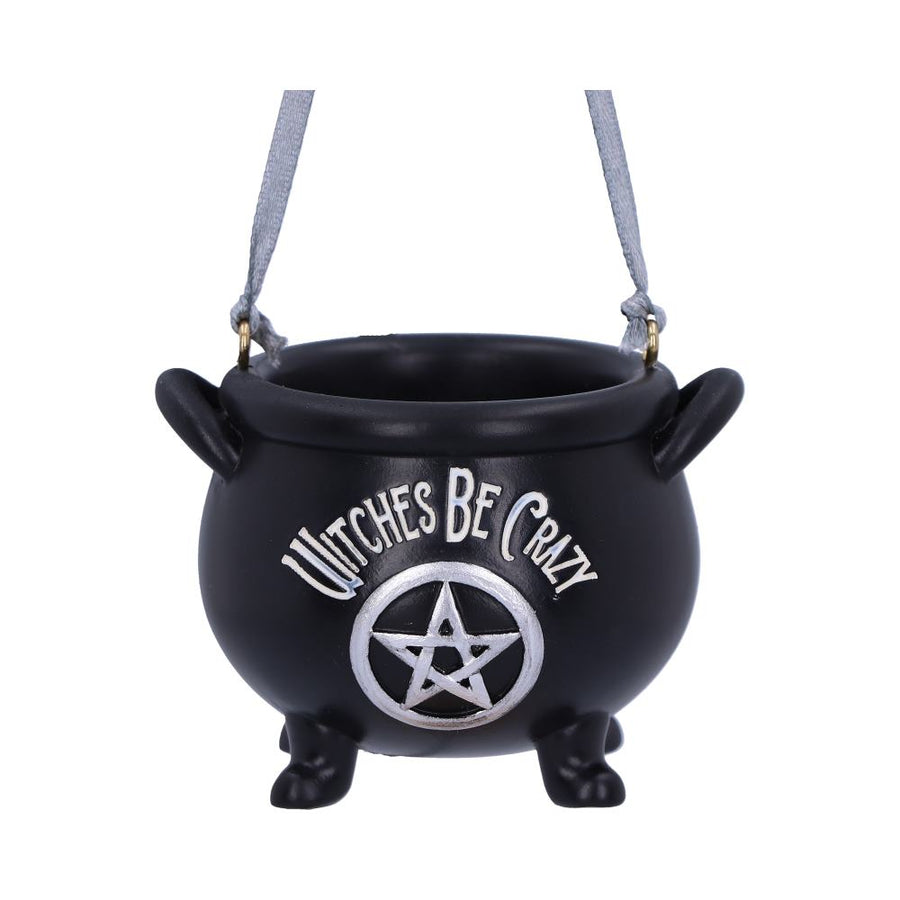 Witches Be Crazy Hanging Ornament 6.1cm 1
