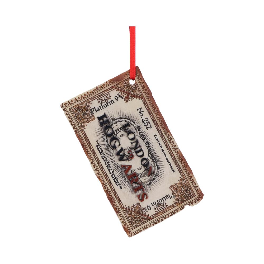 Harry Potter Hogwarts Express Ticket Hanging Ornament 3