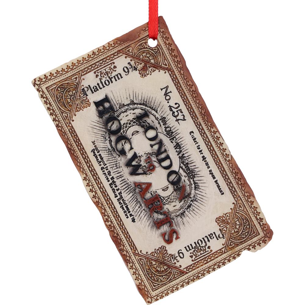 Harry Potter Hogwarts Express Ticket Hanging Ornament 5