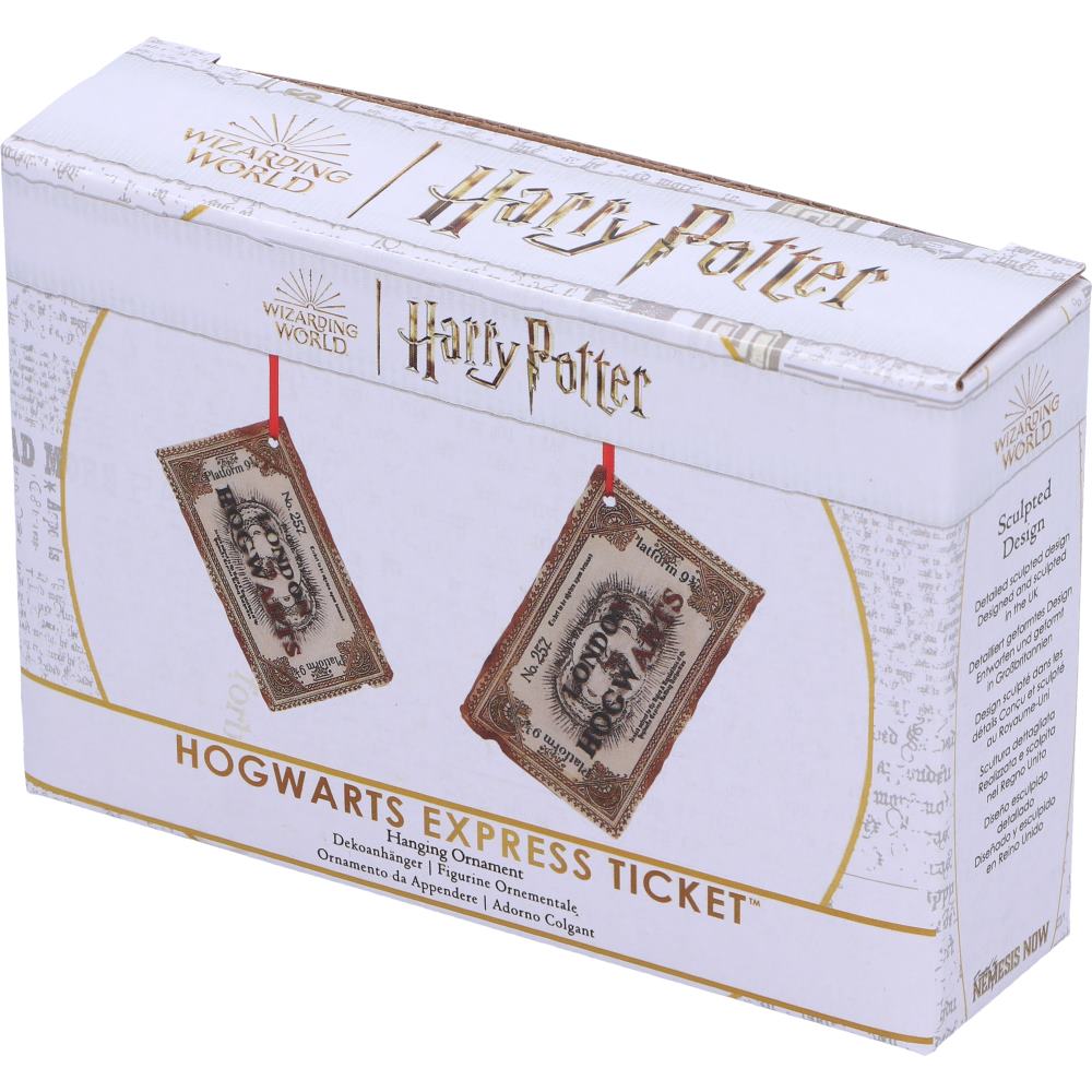 Harry Potter Hogwarts Express Ticket Hanging Ornament 6