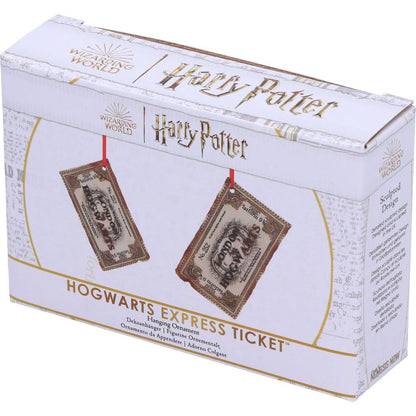 Harry Potter Hogwarts Express Ticket Hanging Ornament 6