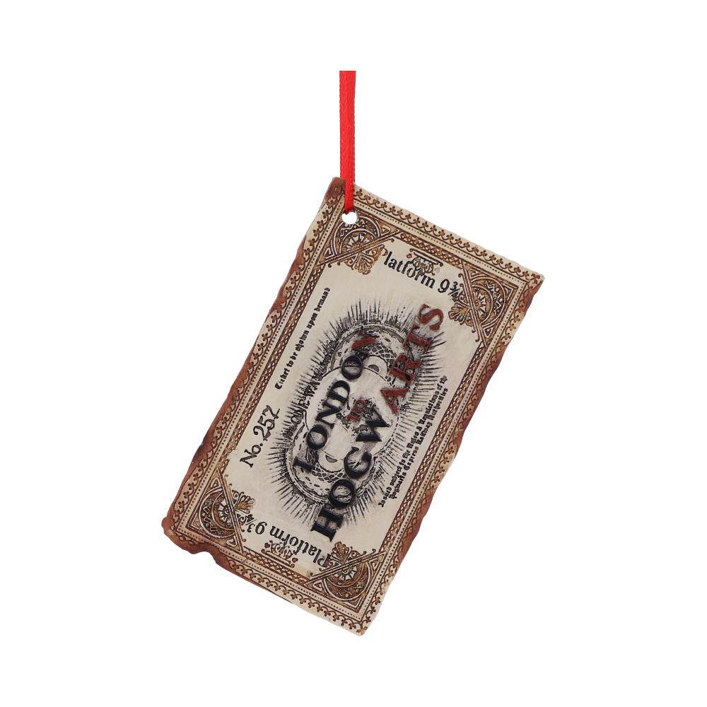 Harry Potter Hogwarts Express Ticket Hanging Ornament 1