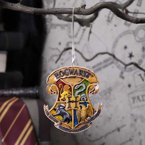 Harry Potter Hogwarts Crest Hanging Ornament 8cm 7