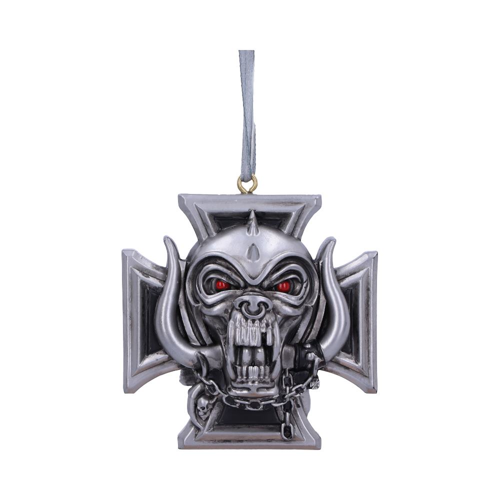 Motorhead Warpig Cross Hanging Ornament 6cm 1