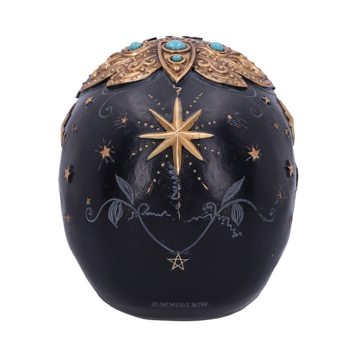 Destiny Palmistry Skull 18cm Resin Statue 3