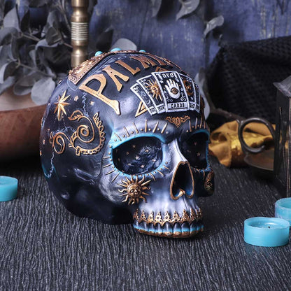 Destiny Palmistry Skull 18cm Resin Statue 7