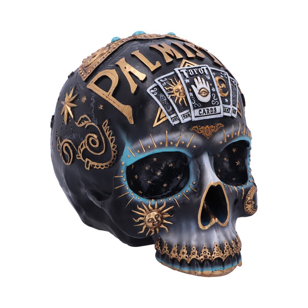 Destiny Palmistry Skull 18cm Resin Statue 1