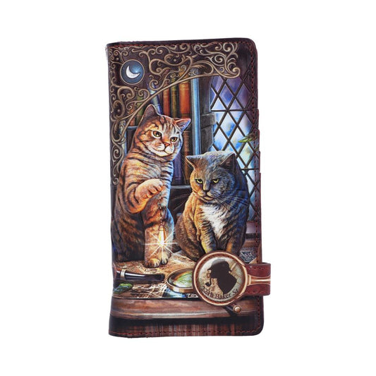 Purrlock Holmes Embossed Purse 18.5cm 1