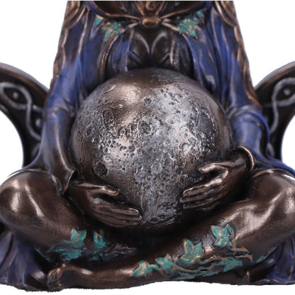 Mini Triple Moon Goddess Art Figurine 8.5cm Resin Statue 6