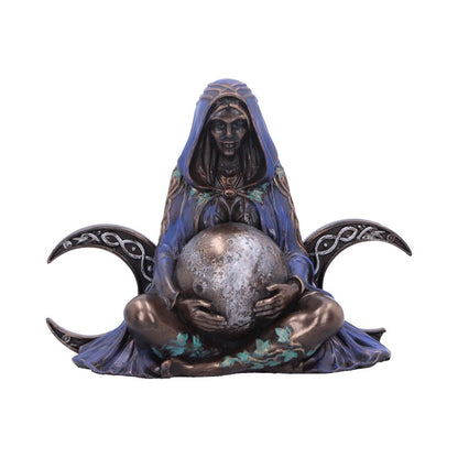 Mini Triple Moon Goddess Art Figurine 8.5cm Resin Statue 1