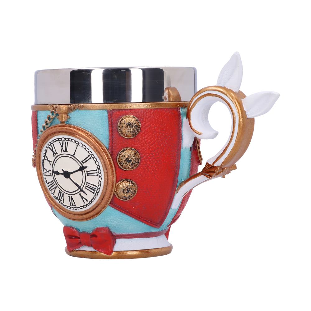 Pinkys Up White Rabbit Cup 11cm Drinking Mug 2