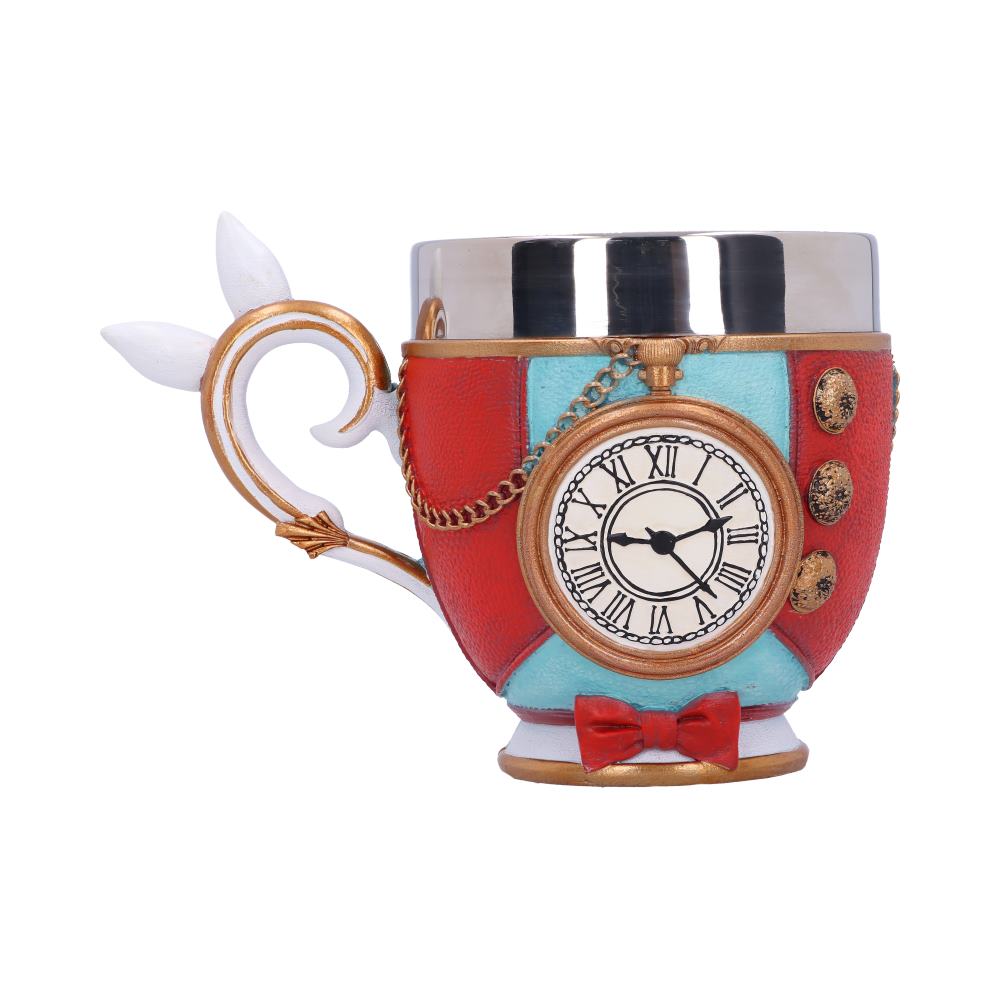 Pinkys Up White Rabbit Cup 11cm Drinking Mug 3