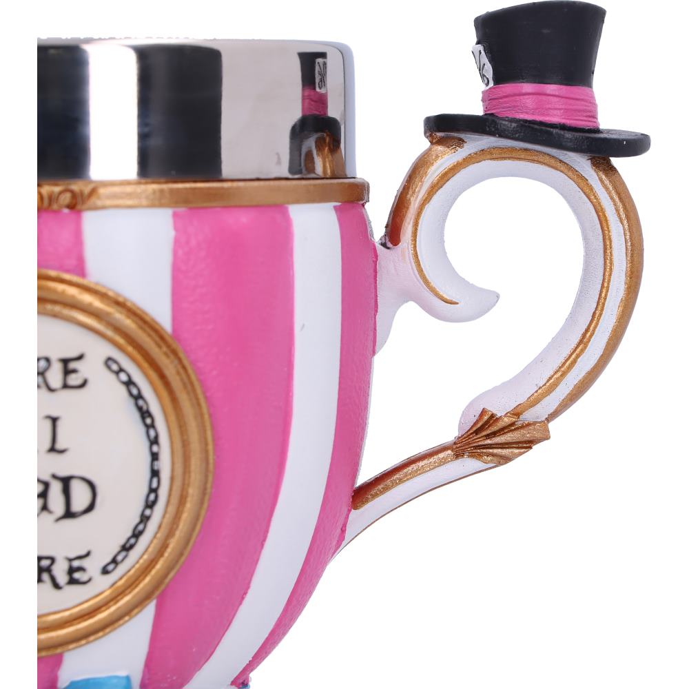 Pinkys Up Mad Hatter Cup 11cm Drinking Mug 6