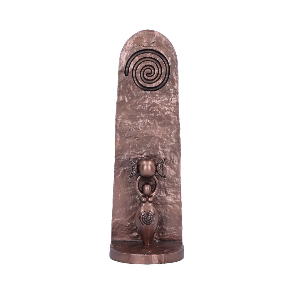 Exclusive Bronze Spiral Goddess Incense Holder 23.5cm 1